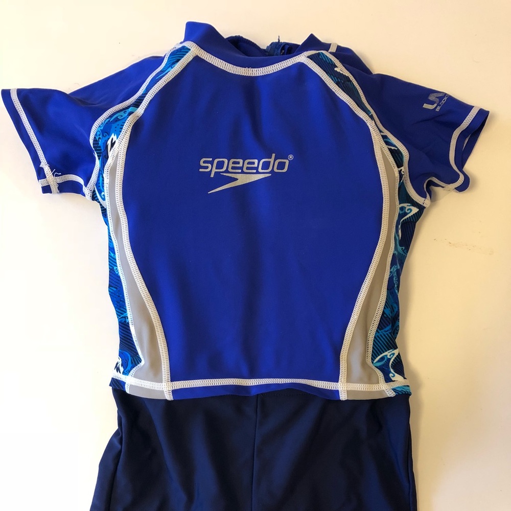 Speedo toddler swim suit with floatation